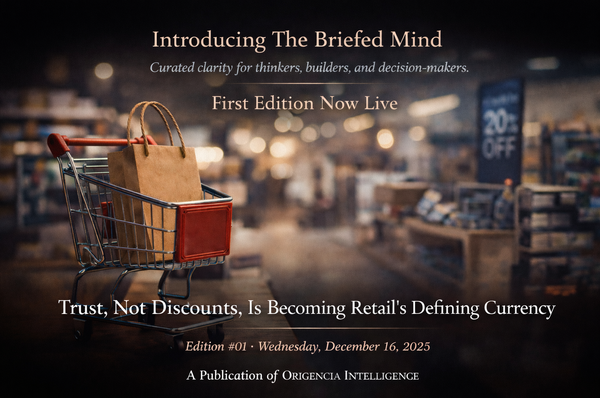 A shopping cart in a contemporary retail environment, illustrating the shift toward trust-based consumer behavior in an AI-mediated marketplace.